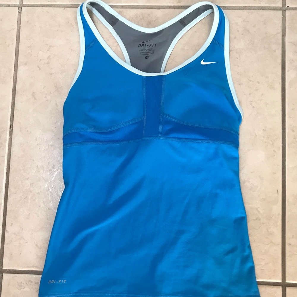 Blue Nike Tank Top